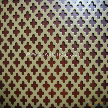 Stainless Steel Round Hole Perforated Metal Mesh